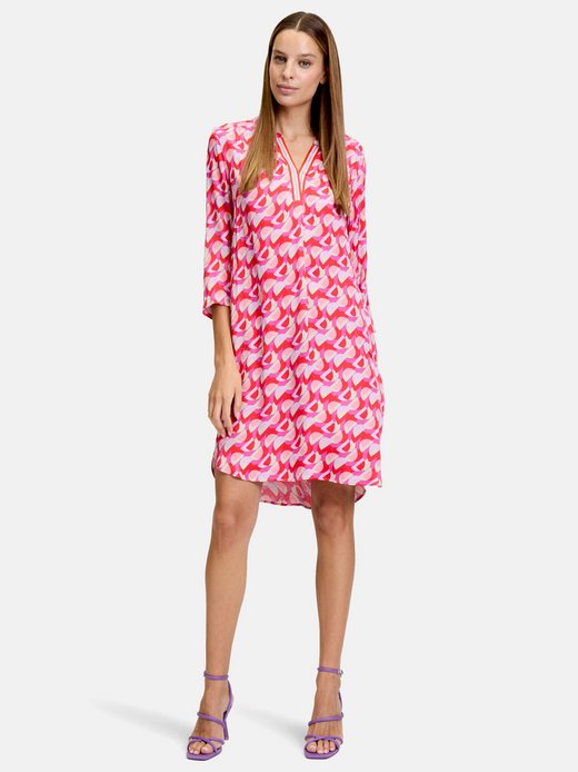 Damen Blusenkleid