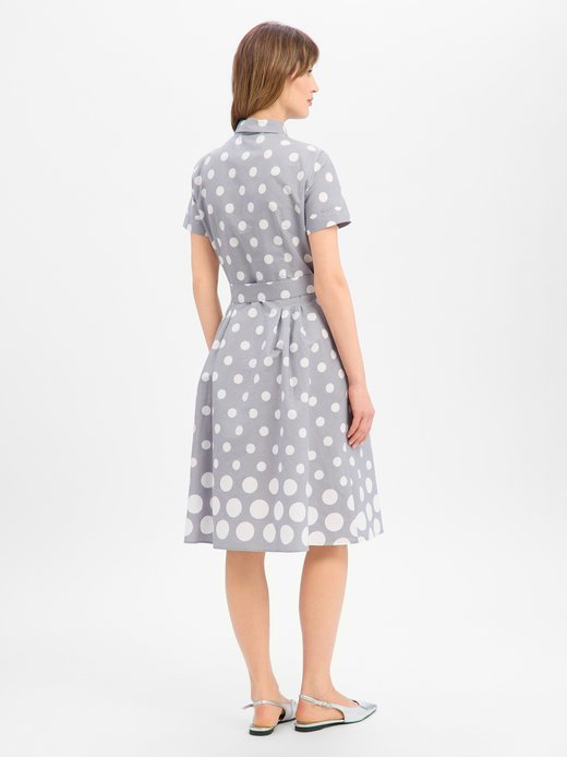 Damen Blusenkleid