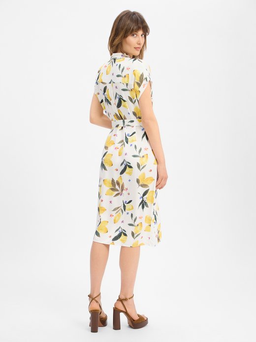 Damen Blusenkleid