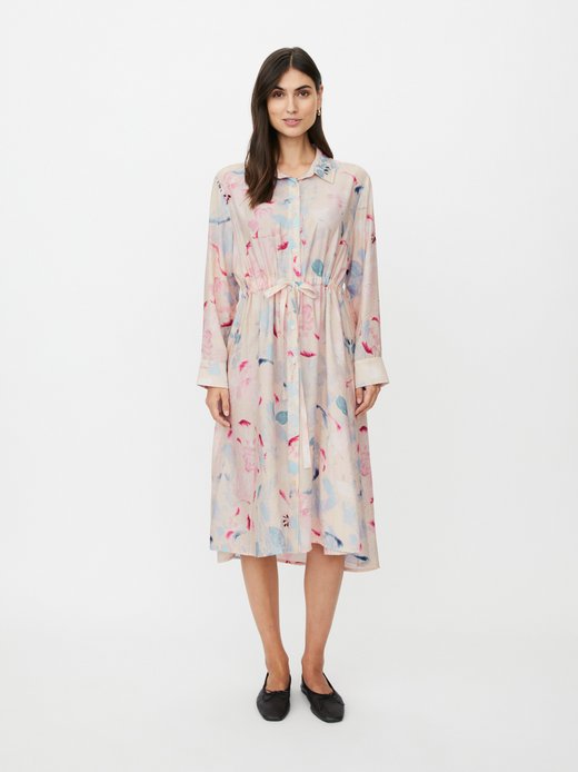 Damen Blusenkleid