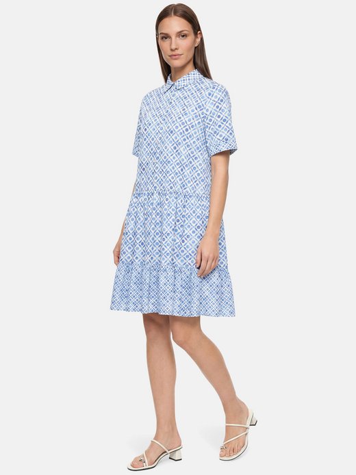 Damen Blusenkleid