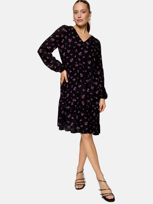Damen Blusenkleid