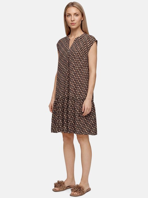 Damen Blusenkleid