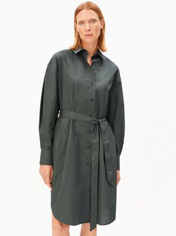 Damen Blusenkleid