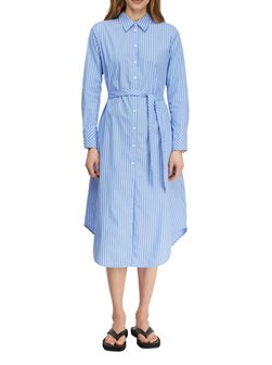 Damen Blusenkleid
