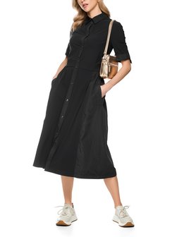 Damen Blusenkleid