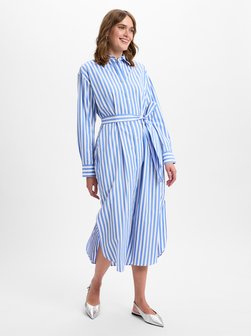 Artikelbild Damen Blusenkleid von Gant in blau weiß gestreift