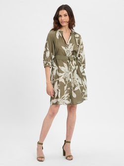 Artikelbild Damen Blusenkleid von Marc O'Polo in oliv kitt gemustert