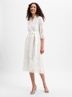 Artikelbild Damen Blusenkleid von More & More in weiß uni