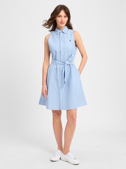 Artikelbild Damen Blusenkleid von Polo Ralph Lauren in hellblau uni
