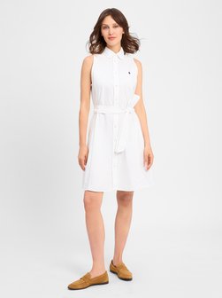 Artikelbild Damen Blusenkleid von Polo Ralph Lauren in weiß uni