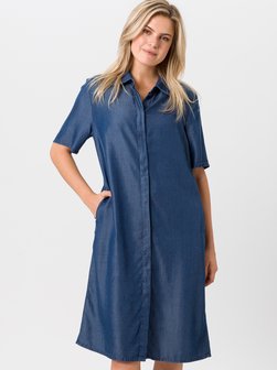 Artikelbild Damen Blusenkleid von TUZZI in denim uni