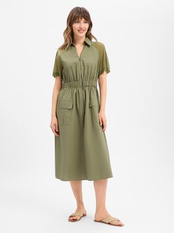 Damen Blusenkleid