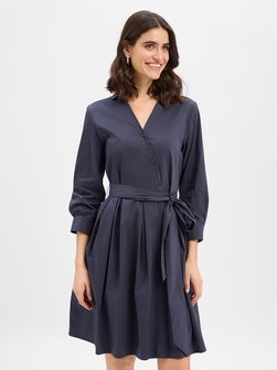 Damen Blusenkleid