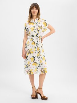 Damen Blusenkleid