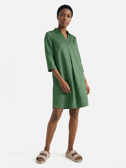 Damen Blusenkleid