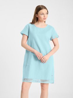 Damen Blusenkleid