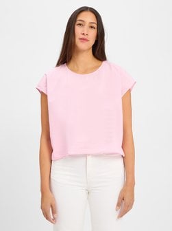 Artikelbild Damen Blusenshirt - Bai von american vintage in rosa uni