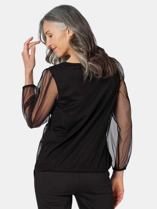 Damen Blusenshirt - Kurzgröße
