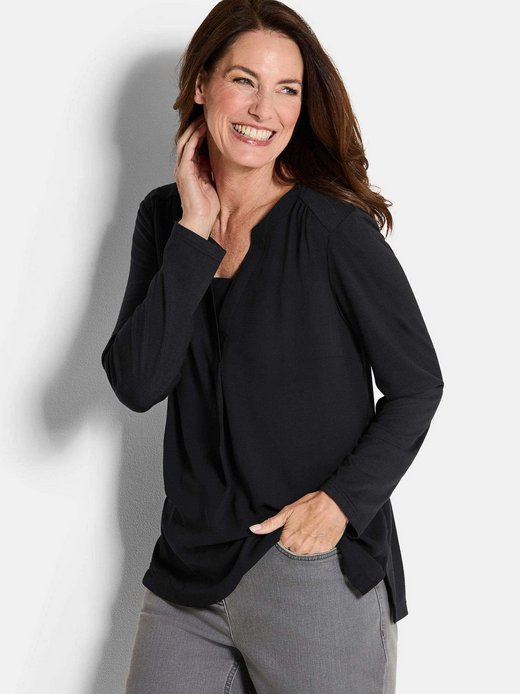 Damen Blusenshirt - Kurzgröße