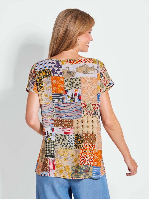 Damen Blusenshirt - Kurzgröße