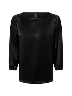 Artikelbild Damen Blusenshirt aus Seide von Marc Cain Collections in schwarz uni