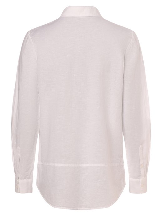 Damen Blusenshirt mit Leinen-Anteil - Freppa