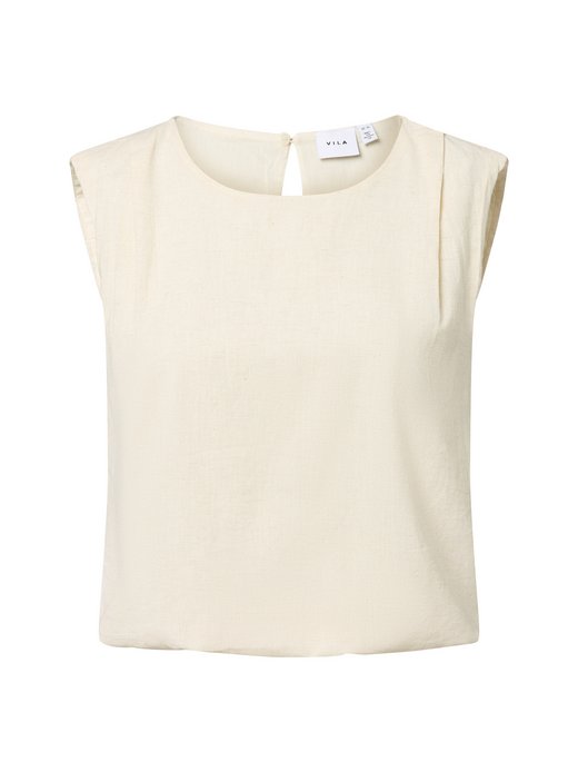 Damen Blusenshirt mit Leinen-Anteil - VIEtni