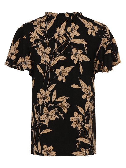Damen Blusenshirt mit Leinen-Anteil