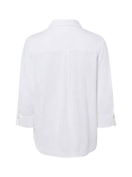 Damen Blusenshirt mit Leinen
