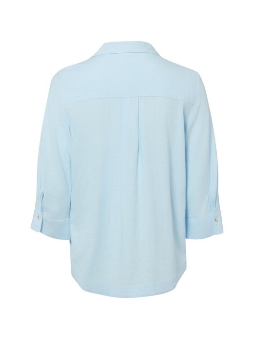 Damen Blusenshirt mit Leinen