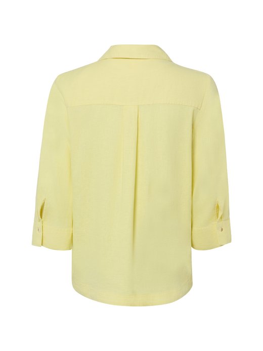 Damen Blusenshirt mit Leinen