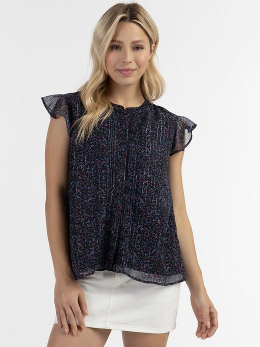 Damen Blusenshirt mit Rüschenärmeln