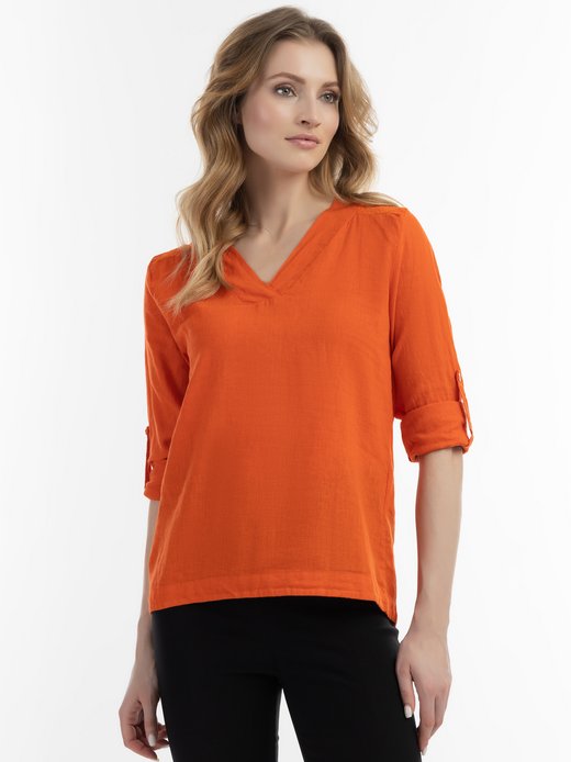 Damen Blusenshirt mit Spitze