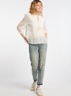 Damen Blusenshirt mit Spitze