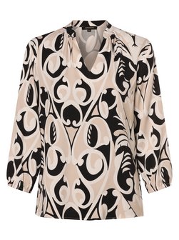 Artikelbild Damen Blusenshirt von More & More in beige mehrfarbig gemustert