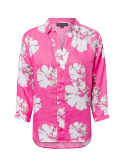 Artikelbild Damen Blusenshirt von Franco Callegari in pink weiß gemustert