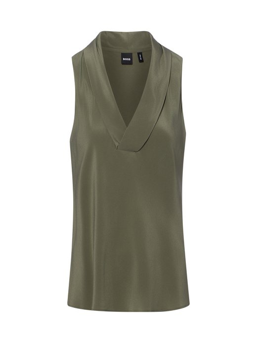Damen Blusentop aus Seide - Bolaru