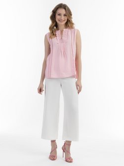 Damen Blusentop mit Spitze