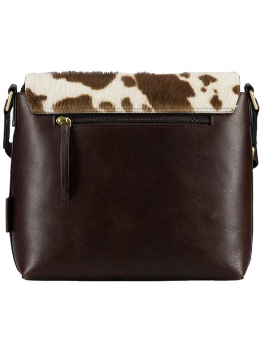 Damen Bodybag - Furry Cow Shoulder Bag M