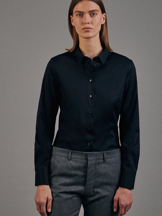 Damen Bodybluse - Uni