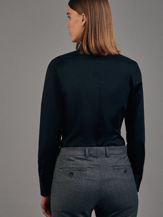 Damen Bodybluse - Uni