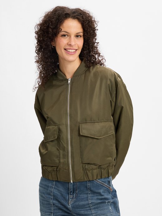 Damen Bomberjacke - Grape Leaf