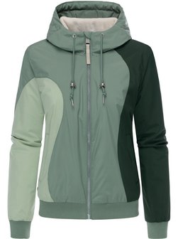 Damen Bomberjacke - Oggie Block Warm YOUMODO
