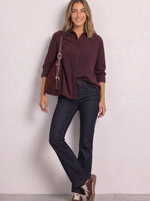 Damen Bootcut Jeans - Blaire