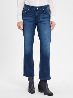 Artikelbild Damen Bootcut Jeans - Francesca von Cambio in dark stone uni