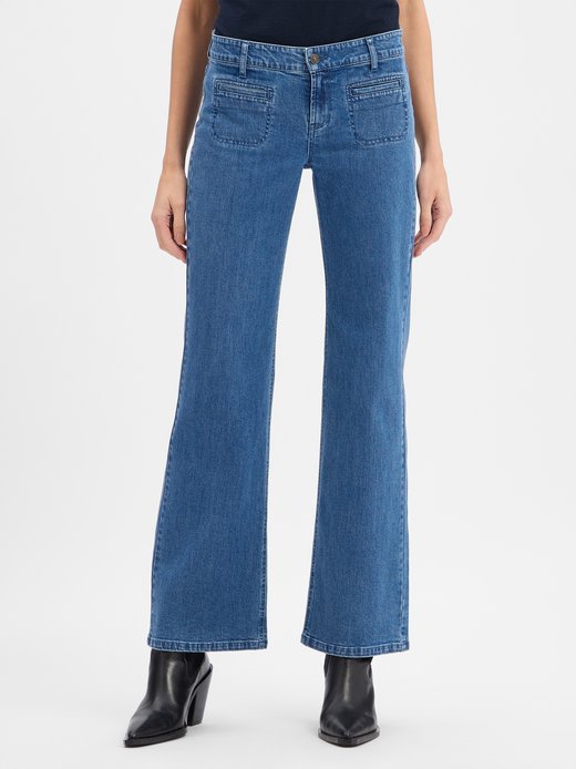 Damen Bootcut Jeans