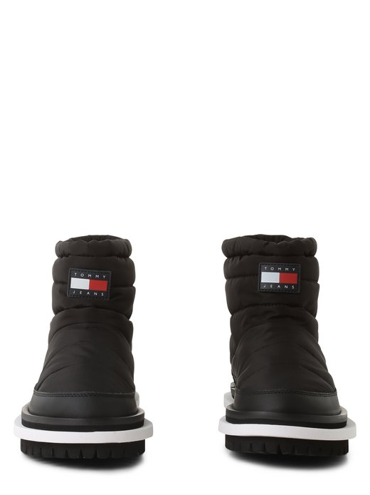 Damen Boots mit Leder-Anteil