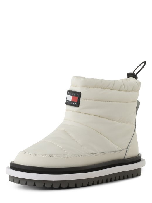 Damen Boots mit Leder-Anteil