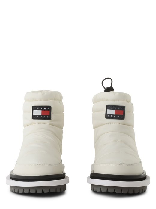 Damen Boots mit Leder-Anteil